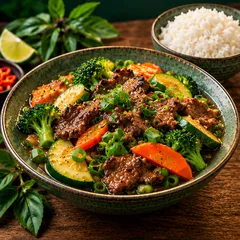 Bò Xào Rau Cải, Beef Stir-Fry