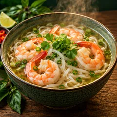 Phở Tôm, Shrimp