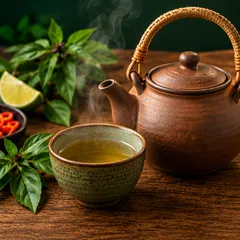 Trà Xanh, Hot Jasmine Green Tea